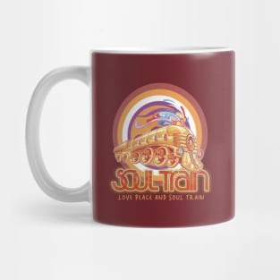 Love Peace and Soul Train Mug